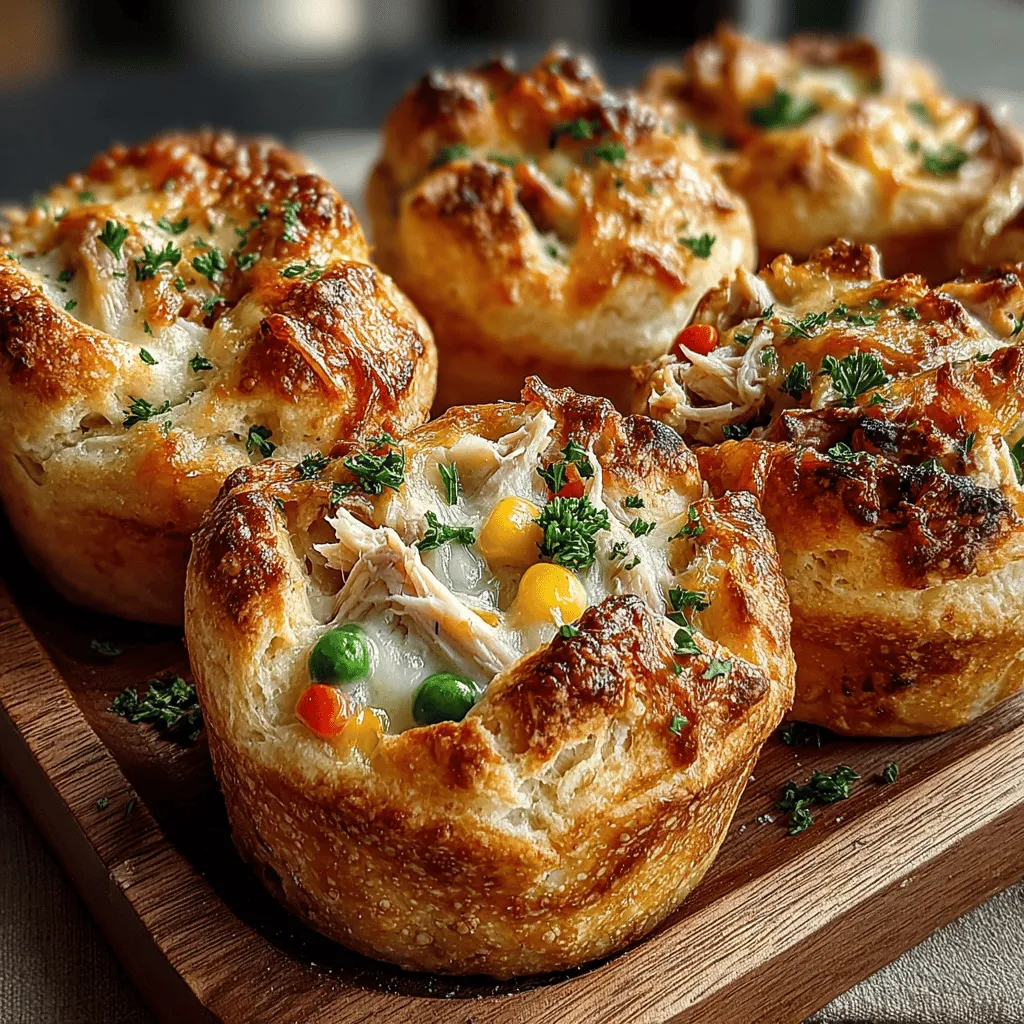 Comfort food holds a special place in our hearts, often reminding us of cherished memories and family gatherings filled with laughter and warmth. Among the plethora of comfort foods, chicken pot pie shines as a timeless favorite, celebrated for its savory filling and flaky crust. However, introducing a new twist to this classic dish, Mini Chicken Pot Pie Biscuit Bowls elevate the traditional experience by offering a fun, convenient, and personalized version that is perfect for any occasion.
