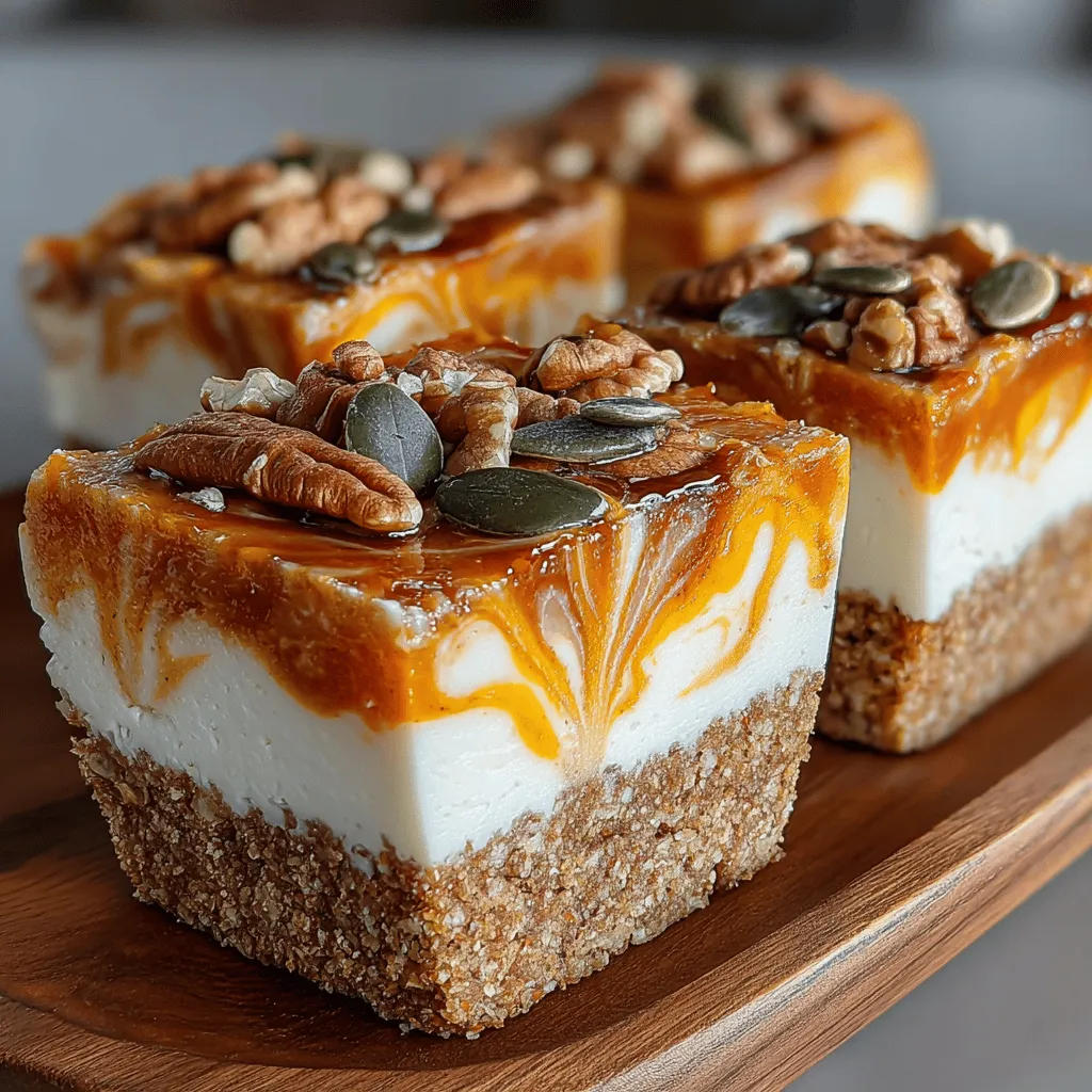 Pumpkin Yogurt Swirl Bars: A Delicious Fall Treat