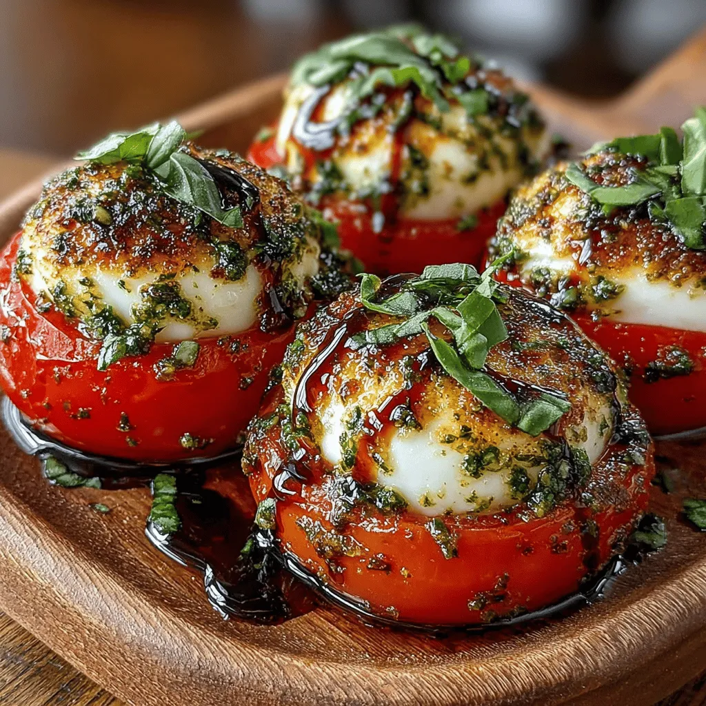 When it comes to appetizers that impress without the fuss, Mini Mozzarella Pesto Stuffed Tomatoes stand out as a vibrant and delicious option. This recipe combines the delightful sweetness of cherry tomatoes with the creamy, rich texture of mini mozzarella balls, all enhanced by the fresh, aromatic notes of homemade basil pesto. Perfect for gatherings, these stuffed tomatoes are not only visually appealing but also packed with flavor and nutrition. Whether you’re hosting a party, preparing a healthy snack, or looking for a unique dish to complement a summer barbecue, this recipe checks all the boxes.
