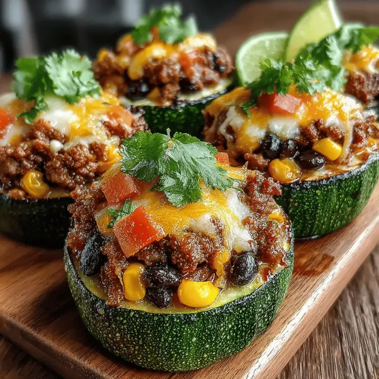 If you're looking for a fun and nutritious way to enjoy the classic flavors of tacos, look no further than Mini Zucchini Taco Cups. These bite-sized delights are not only visually appealing but also packed with flavor and health benefits. The combination of tender zucchini shells filled with a savory mixture of ground meat, spices, and fresh toppings makes this dish a standout choice for weeknight dinners, parties, or any gathering where you want to impress your guests with something unique.