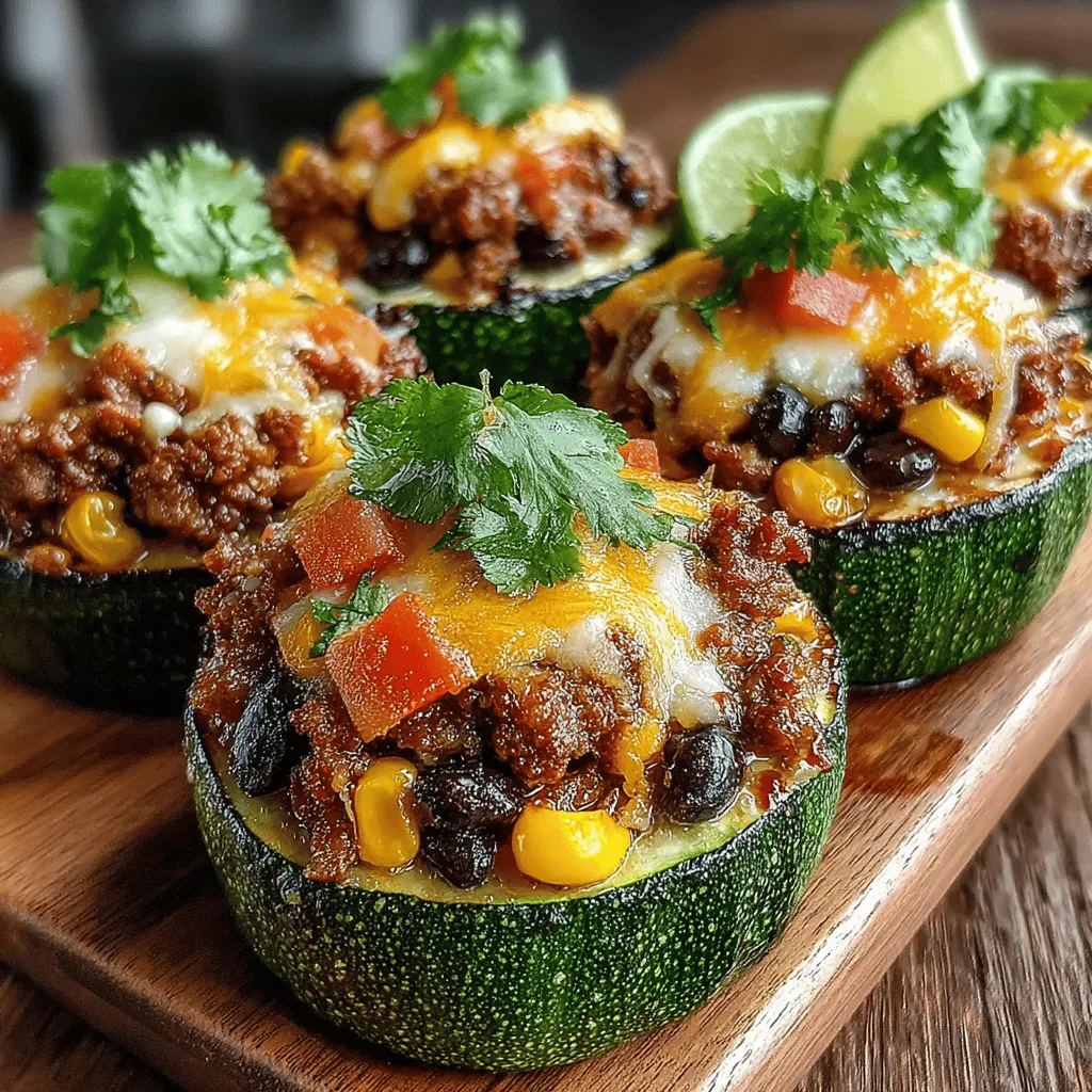If you're looking for a fun and nutritious way to enjoy the classic flavors of tacos, look no further than Mini Zucchini Taco Cups. These bite-sized delights are not only visually appealing but also packed with flavor and health benefits. The combination of tender zucchini shells filled with a savory mixture of ground meat, spices, and fresh toppings makes this dish a standout choice for weeknight dinners, parties, or any gathering where you want to impress your guests with something unique.