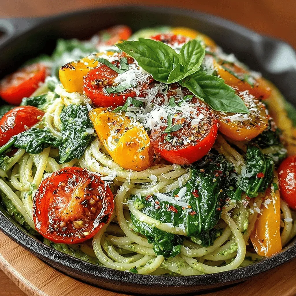 In recent years, the culinary landscape has shifted dramatically toward plant-based meals, reflecting a growing awareness of health, sustainability, and ethical eating. With more people seeking nutritious and flavorful options, dishes that spotlight vegetables and wholesome ingredients have surged in popularity. One standout recipe that encapsulates this trend is Creamy Avocado Pesto Veggie Pasta. This dish not only satisfies the palate but also nourishes the body, making it an ideal choice for anyone looking to incorporate more plant-based meals into their diet.