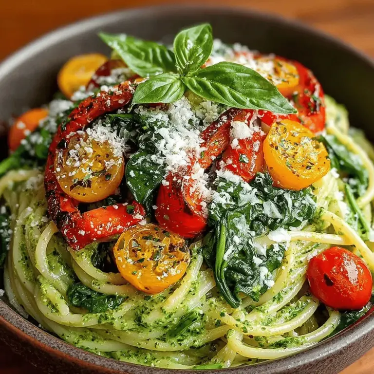 In recent years, the culinary landscape has shifted dramatically toward plant-based meals, reflecting a growing awareness of health, sustainability, and ethical eating. With more people seeking nutritious and flavorful options, dishes that spotlight vegetables and wholesome ingredients have surged in popularity. One standout recipe that encapsulates this trend is Creamy Avocado Pesto Veggie Pasta. This dish not only satisfies the palate but also nourishes the body, making it an ideal choice for anyone looking to incorporate more plant-based meals into their diet.