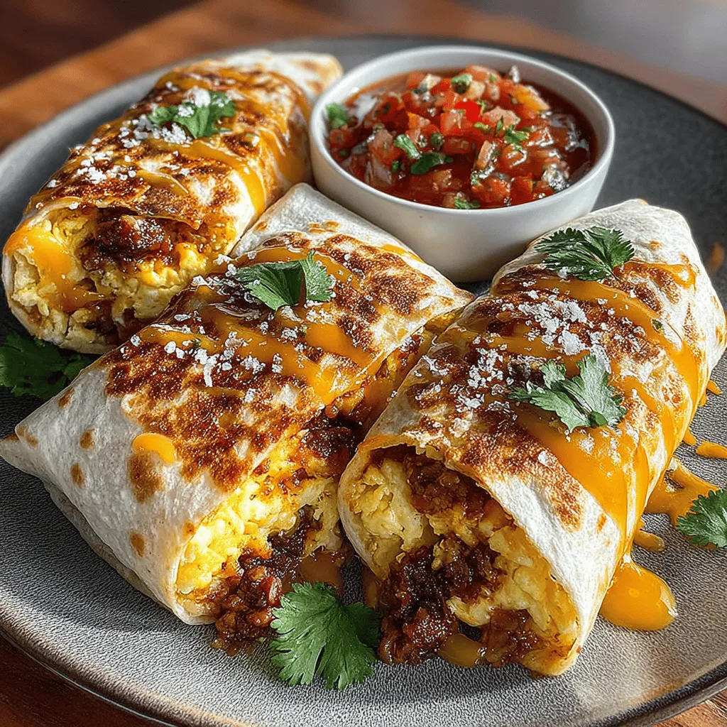 To create the Spicy Chili Cheese Egg Breakfast Wraps, you’ll need a handful of simple yet flavorful ingredients. Let’s break down the main components that contribute to this mouthwatering dish: