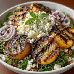 Autumn Harvest Grilled Peach Salad: A Seasonal Delight
