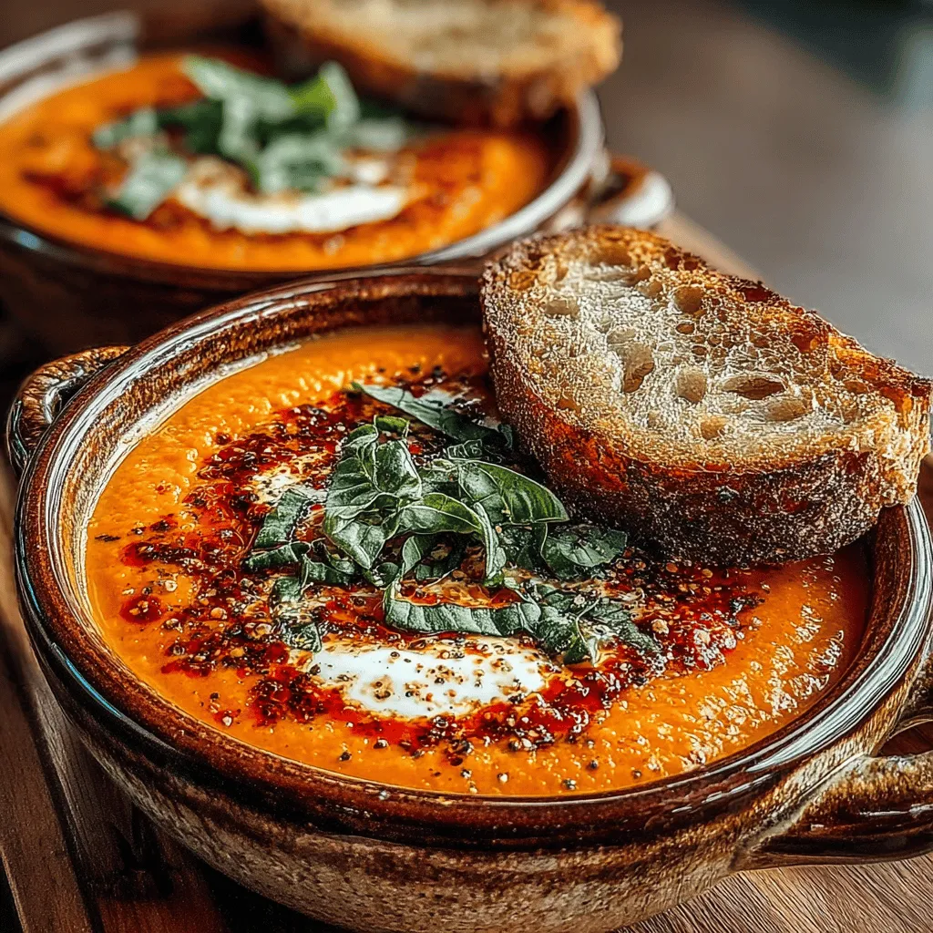 Harvest Bliss: Creamy Crockpot Tomato Pumpkin Soup