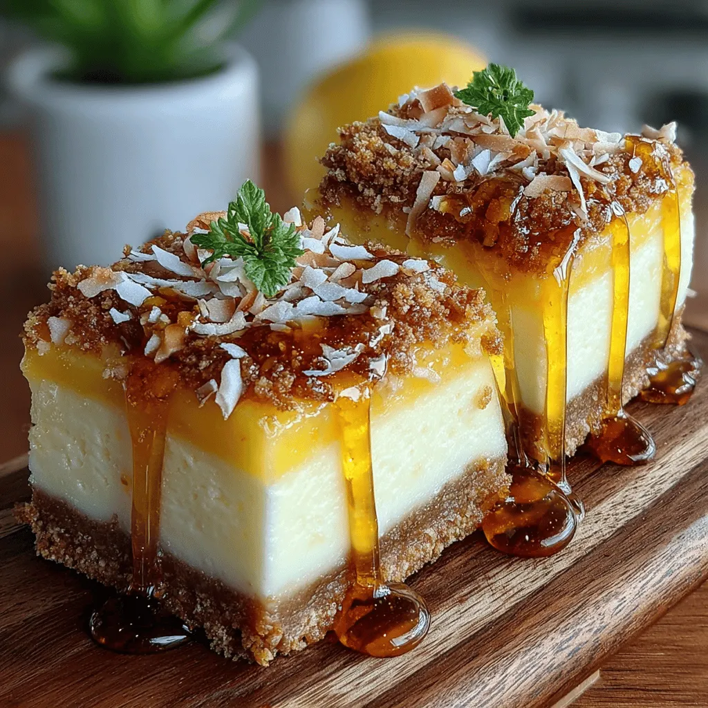 As the temperatures rise and warm weather beckons, there's nothing quite like indulging in a frozen dessert to cool down. The allure of frozen treats lies not only in their refreshing qualities but also in their ability to offer a sweet escape from the heat. Among the myriad of frozen desserts, Frozen Yogurt Coconut Lemon Bars stand out as a vibrant and health-conscious choice. These bars combine the creamy, tangy notes of yogurt with the tropical essence of coconut and the zesty brightness of fresh lemon, creating a dessert that is as delightful to the palate as it is simple to prepare.