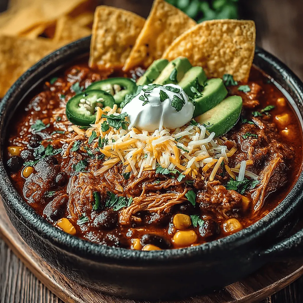 In the world of comforting and hearty meals, few dishes can rival the satisfaction of a warm bowl of chili. Whether enjoyed on a chilly evening or served at a lively gathering, chili has an undeniable ability to bring people together. Among the myriad of chili recipes, the Spicy Slow Cooker Chicken Tortilla Chili stands out with its vibrant flavors and delightful textures. This dish is not just a meal; it's an experience that combines the warmth of tender chicken, a medley of beans, and a bounty of fresh vegetables, all enhanced by a carefully curated selection of spices.