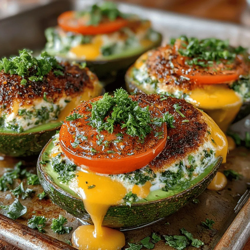 In the realm of quick and satisfying meals, Cheesy Stuffed Avocado Tuna Melts stand out as a delicious option that marries convenience with nutrition. This dish features creamy avocados filled with a savory tuna salad, topped with melted cheese—making it an irresistible choice for lunch, dinner, or even a hearty snack. The combination of flavors and textures not only delights the taste buds but also delivers a wealth of nutrients, making it a favorite among health-conscious food lovers.