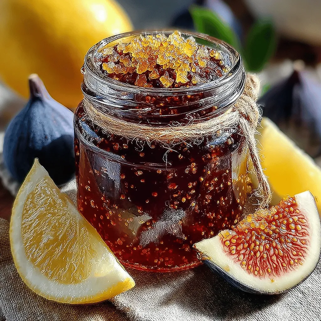Sweet & Simple Fig Jam