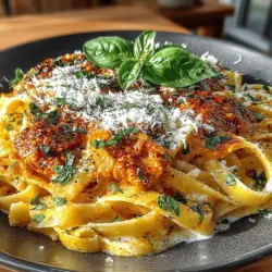 To create an unforgettable Creamy Roasted Red Pepper Pasta, it’s essential to understand the key ingredients that contribute to its unique flavor and texture. Here’s a breakdown of the main components that make this dish so special: