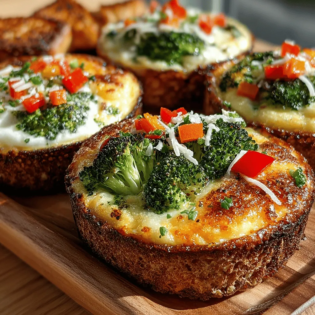 In the realm of breakfast and brunch, few dishes can rival the versatility and appeal of mini broccoli egg muffin toasts. These delightful creations combine the wholesome goodness of eggs and fresh broccoli, resulting in a dish that is not only satisfying but also packed with essential nutrients. Whether you're looking for a quick breakfast option, a brunch centerpiece, or a hearty snack to power through your day, mini broccoli egg muffin toasts are sure to please both your taste buds and your health goals.