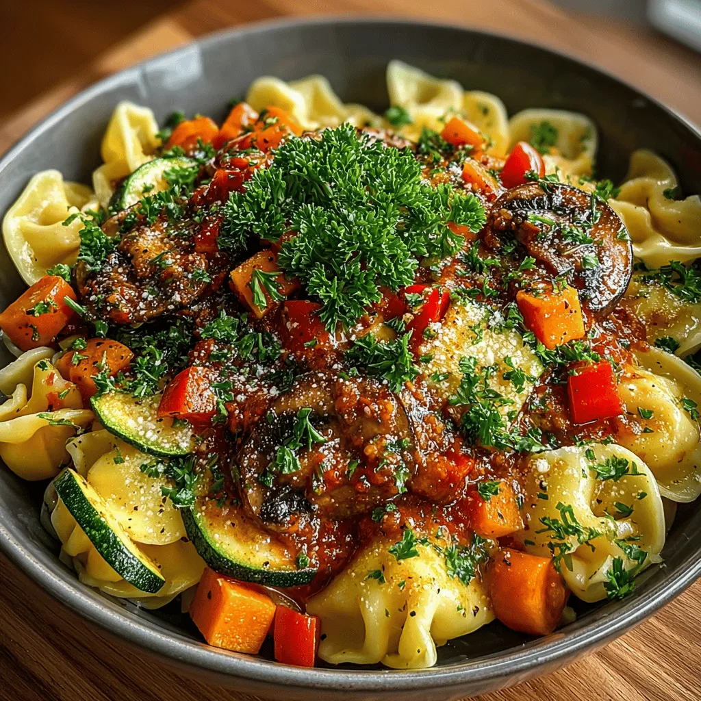 Using a slow cooker for your Hearty Vegetable Bolognese is not just a matter of convenience; it truly enhances the flavors of the dish over time. Slow cooking allows the ingredients to meld together, creating a rich, deep flavor profile that’s hard to achieve through quick cooking methods. The low and slow process breaks down the vegetables and allows the spices to infuse throughout the sauce, resulting in a robust taste that will leave your taste buds dancing.