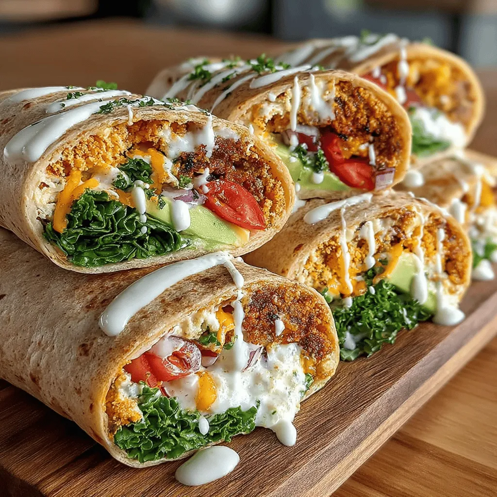 When it comes to crafting the ideal Creamy Chickpea Caesar Wrap, your choice of wrap can significantly enhance the flavor and texture of the dish. While classic flour tortillas are a popular choice, there are several other delicious alternatives to consider: