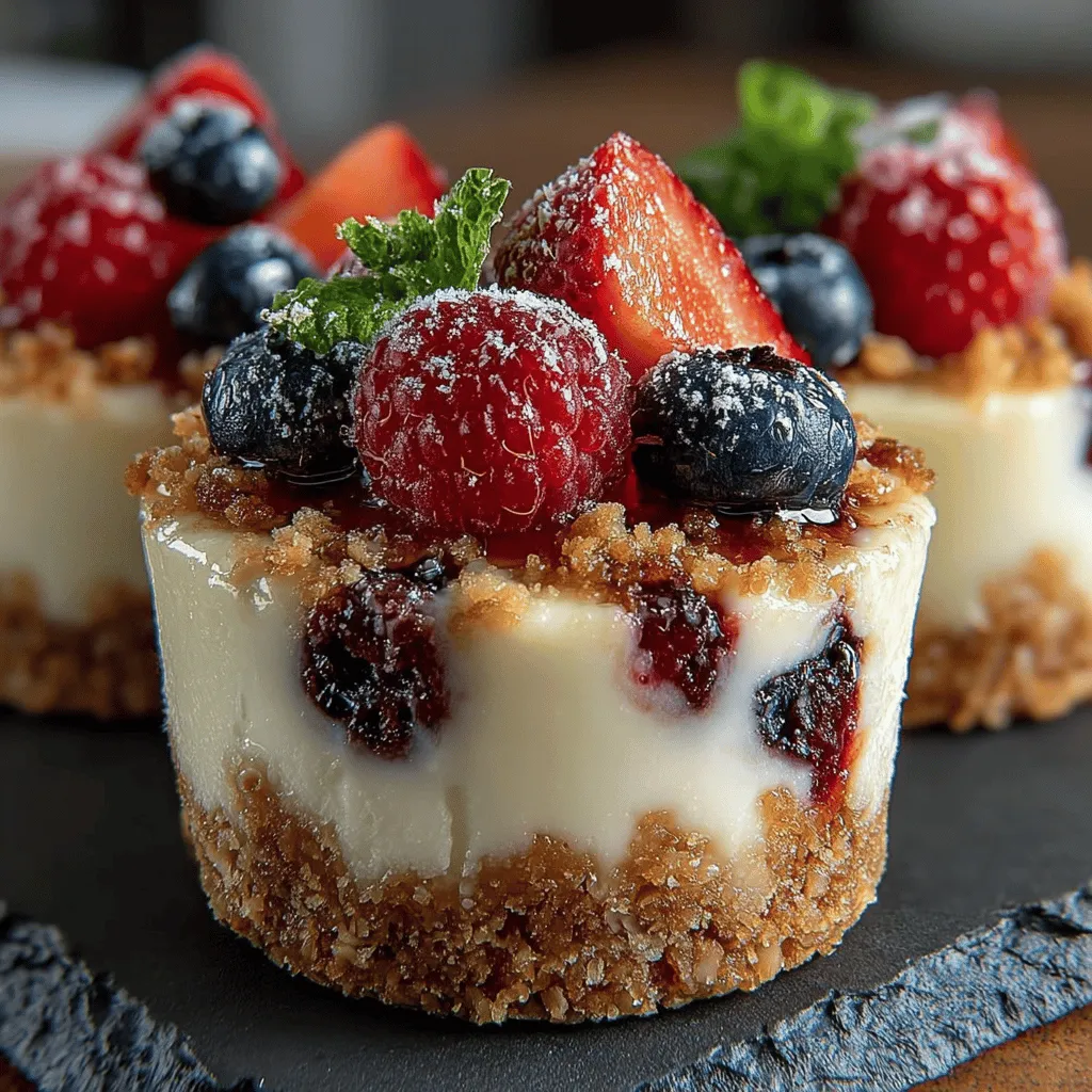 Frozen Yogurt Berry Cheesecake Bites are the ultimate guilt-free dessert that combines the rich, creamy essence of cheesecake with the refreshing burst of mixed berries. These delightful bites not only satisfy your sweet tooth but also provide a healthier alternative to traditional desserts, making them a perfect choice for those who want a delicious treat without compromising their dietary goals. In this article, we will dive into the enticing flavors, simple preparation steps, and the nutritional benefits of each ingredient that makes these cheesecake bites a must-try.