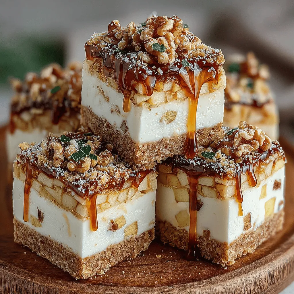 In the world of delightful desserts, few things can compete with the comforting flavors of apple and cinnamon. The Frosted Apple Cinnamon Dream Squares bring together the wholesome goodness of oats and almond flour with a creamy, refreshing frozen yogurt filling. This recipe is not only delicious but also offers a healthier alternative to traditional desserts, making it a perfect treat for any occasion. Whether you’re hosting a gathering or simply craving something sweet, these squares are sure to impress with their delightful taste and satisfying texture.