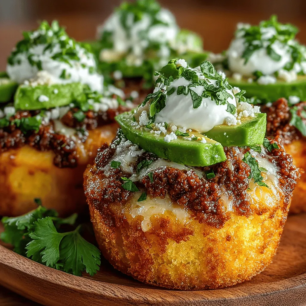 If you’re looking to elevate your snack game or impress guests at your next gathering, look no further than Spicy Green Chili Cornbread Muffin Sliders. This mouthwatering dish combines the comforting sweetness of cornbread with a fiery kick from green chilies, creating a delightful contrast that tantalizes the taste buds. These sliders are not only a feast for the senses but are also incredibly versatile, making them perfect for family gatherings, game days, or any casual get-together where good food is a must.