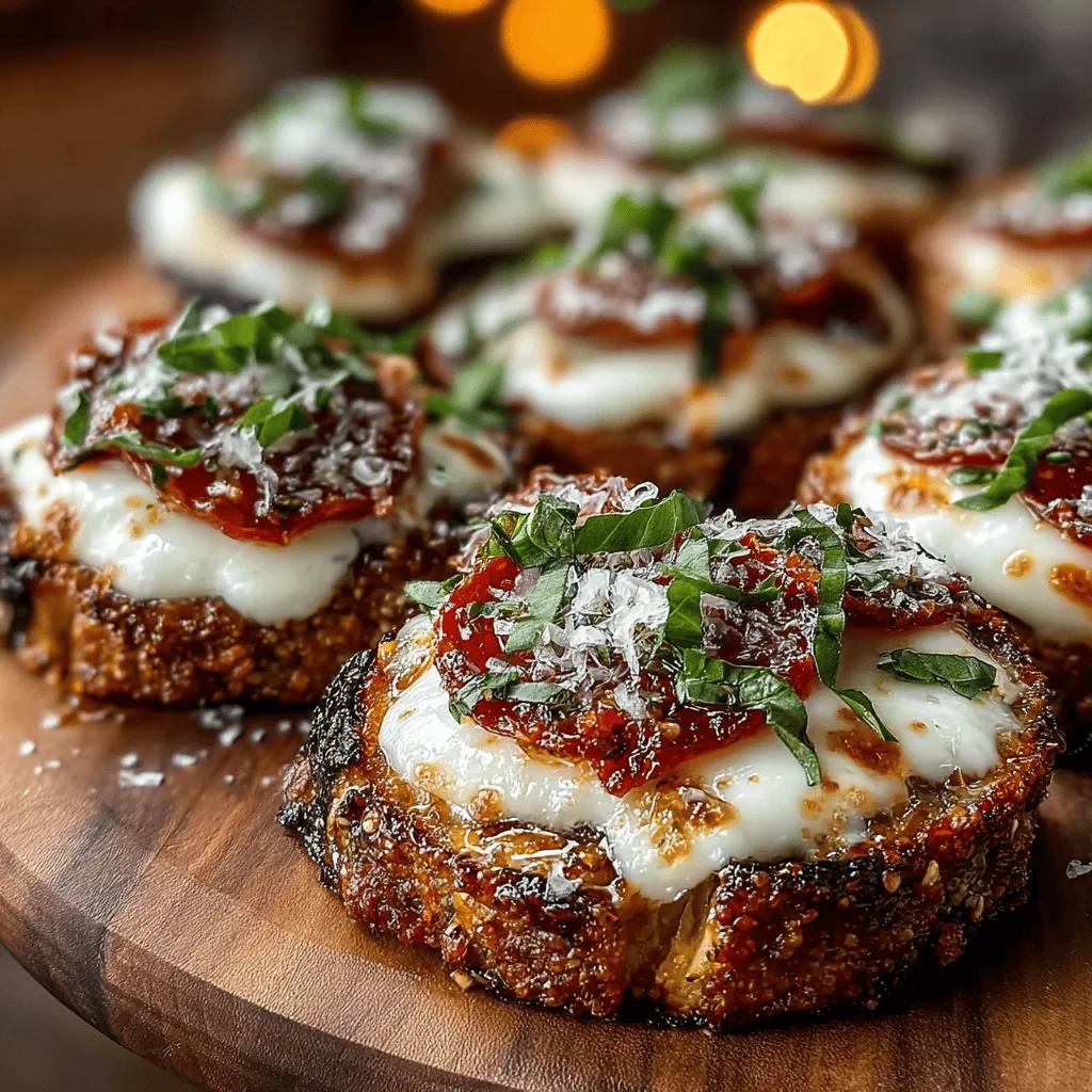 In recent years, there has been a noticeable shift toward healthier eating habits, with many individuals seeking alternatives to traditional comfort foods that fit their dietary preferences and lifestyle choices. Among these, pizza remains a beloved staple, yet its high carbohydrate content and calorie density can be a concern for those aiming to maintain a balanced diet. Enter mini eggplant pizza bites—a delectable, low-carb option that allows pizza lovers to indulge without the guilt. These bite-sized treats not only cater to those looking to reduce their carbohydrate intake but also provide a unique twist on the classic pizza experience.