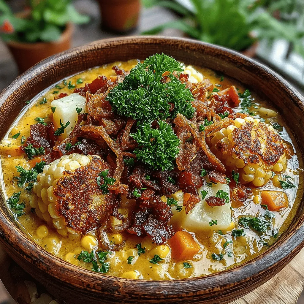 When it comes to creating comforting dishes that warm the soul, few recipes can compete with a bowl of creamy corn soup. Creamy Corn Paradise is a perfect embodiment of this comfort food category, offering a delightful blend of flavors and textures that make it an ideal choice for family gatherings, cozy dinners, or simply a nourishing meal on a chilly day. This dish stands out not only for its rich taste but also for its versatility, allowing for both traditional and creative adaptations to suit various dietary preferences.