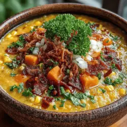 When it comes to creating comforting dishes that warm the soul, few recipes can compete with a bowl of creamy corn soup. Creamy Corn Paradise is a perfect embodiment of this comfort food category, offering a delightful blend of flavors and textures that make it an ideal choice for family gatherings, cozy dinners, or simply a nourishing meal on a chilly day. This dish stands out not only for its rich taste but also for its versatility, allowing for both traditional and creative adaptations to suit various dietary preferences.