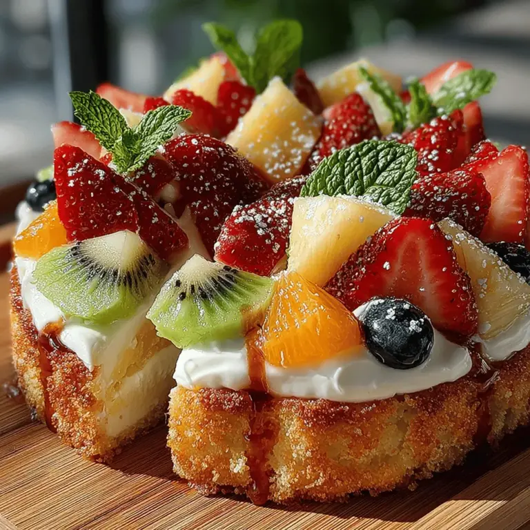 In recent years, dessert pizzas have taken the culinary world by storm, merging the beloved concept of pizza with the delightful flavors of sweet treats. This innovative twist on a classic dish has gained a loyal following, captivating dessert lovers and adventurous eaters alike. Among the myriad of dessert pizza variations, the Fruit Fiesta Dessert Pizza stands out as a vibrant and refreshing option, making it the perfect choice for summer celebrations and gatherings.
