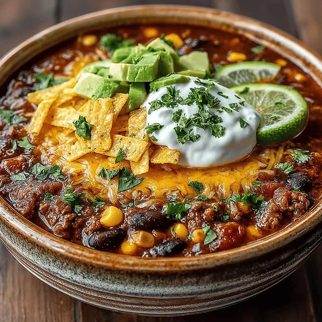 Crockpot Cheesy Chili Tortilla Soup: A Hearty Delight