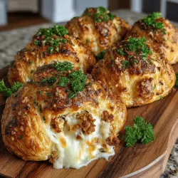 If you’re looking for a crowd-pleasing appetizer or a delightful snack that comes together in a flash, Mini Chicken Alfredo Crescent Puffs are a fantastic choice. These bite-sized treats combine the creamy richness of Alfredo sauce with savory chicken, all encased in flaky crescent roll dough. Perfect for gatherings, family dinners, or even a cozy night in, these puffs are sure to impress your guests and satisfy your cravings.