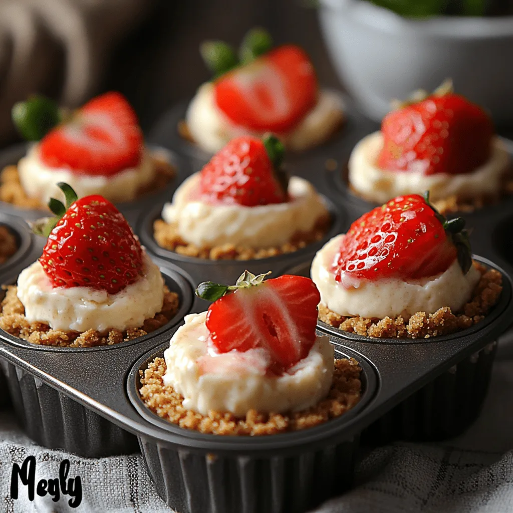 To create the perfect Frozen Strawberry Cheesecake Coin Bites, achieving the right consistency starts with softened cream cheese. Softened cream cheese allows for easy mixing and a smooth, creamy texture that blends seamlessly with the other ingredients. To soften cream cheese, simply take it out of the refrigerator about 30 minutes before you start your recipe or microwave it in short intervals (about 10 seconds) until it is pliable but not melted. This step is crucial because it ensures your cheesecake filling will be smooth and creamy, enhancing the overall mouthfeel of your finished bites.