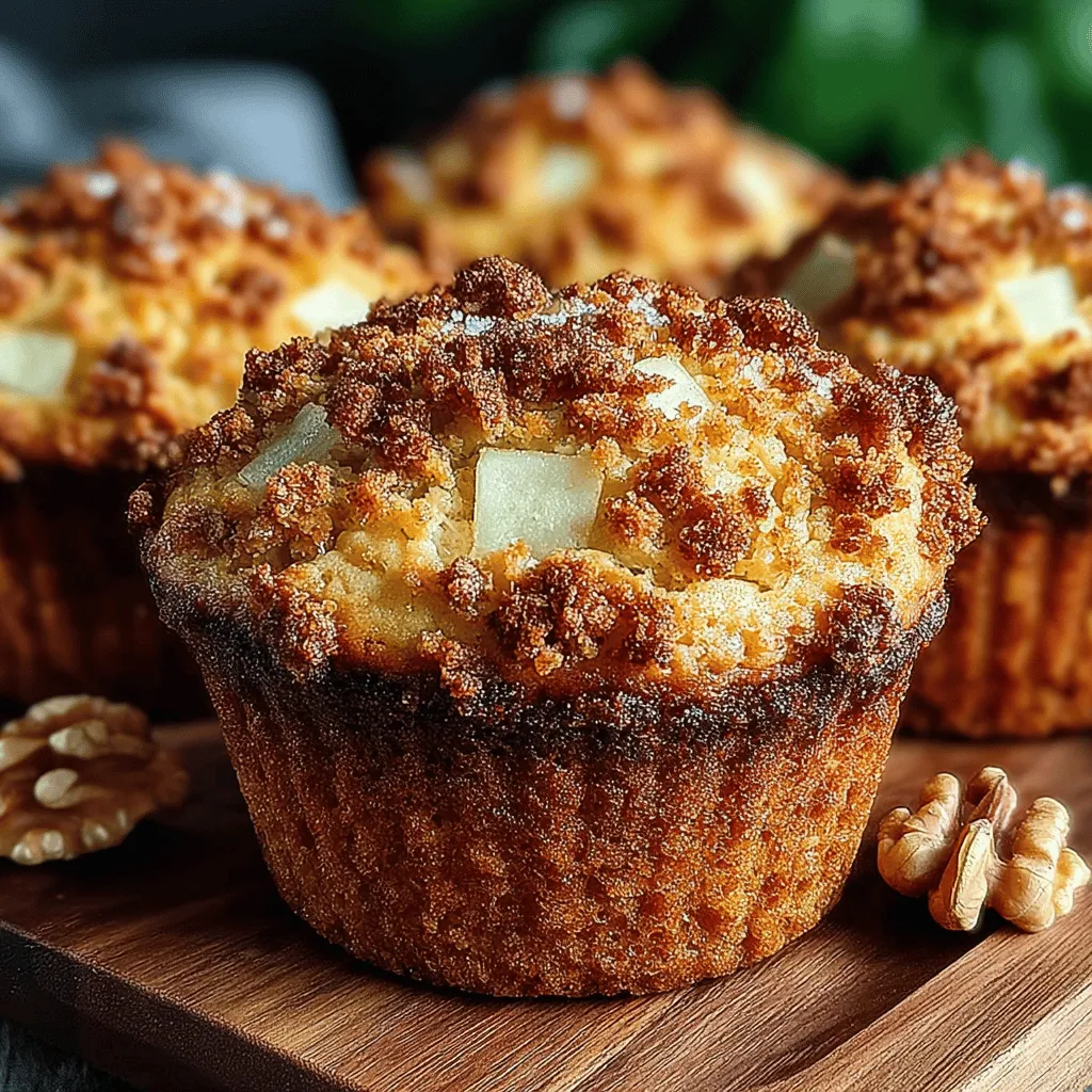 Muffins have long been a beloved breakfast and snack staple, celebrated for their versatility and convenience. Whether you enjoy them on the go or as a leisurely weekend treat, muffins can accommodate a variety of flavors and dietary preferences. Among the myriad options available, Crunchy Apple Oat Muffins stand out as a delightful combination of taste and nutrition. Bursting with the natural sweetness of fresh apples and the hearty goodness of oats, these muffins offer a satisfying bite that keeps you fueled throughout your day.