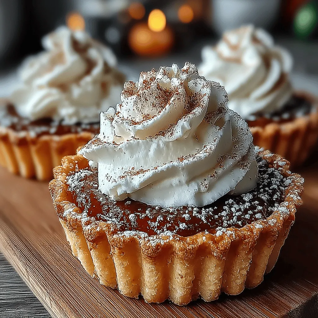 As the leaves turn vibrant shades of orange and gold, and the crisp autumn air begins to settle in, kitchens across the country start to fill with the warm, inviting scents of fall. One of the quintessential desserts that embodies the spirit of the season is the pumpkin pie. This beloved classic has been a staple on holiday tables for generations, often associated with Thanksgiving and harvest celebrations. However, this year, we're taking a spin on the traditional recipe by introducing a delightful bite-sized version: Mini Pumpkin Pies. Perfect for gatherings and just the right size for a sweet treat, these little harvest delights are sure to impress your guests and satisfy your pumpkin cravings.