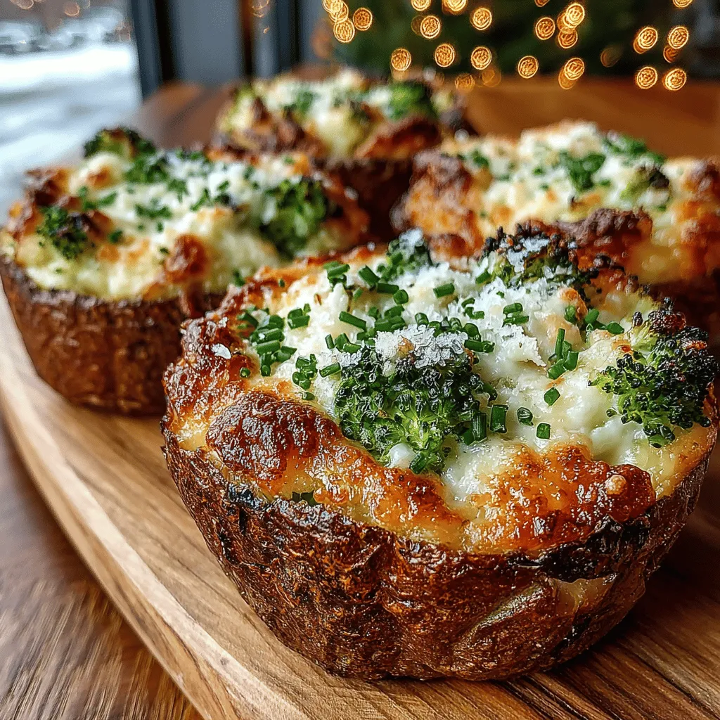 When it comes to comfort food, few dishes can compete with the satisfying combination of creamy cheese, fresh vegetables, and hearty potatoes. Enter Cheesy Broccoli Bliss Potato Cups—a delightful recipe that not only satisfies your taste buds but also packs a nutritional punch. This dish is a fantastic way to enjoy the flavors of cheesy goodness while incorporating the health benefits of broccoli and potatoes, making it a perfect option for family dinners, gatherings, or even as a unique appetizer.