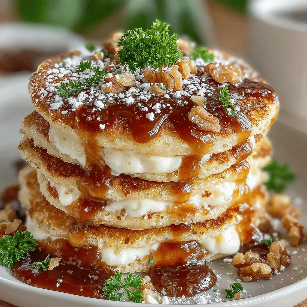 Mini pancake sandwiches are a delightful, whimsical twist on the traditional breakfast staple. Imagine fluffy, bite-sized pancakes layered with rich, sweet apple butter, forming an irresistible sandwich that can be enjoyed any time of the day. This innovative recipe transforms the classic pancake into a fun and engaging treat, perfect for breakfast, brunch, or even an after-school snack. The combination of light, airy pancakes and the smooth, spiced sweetness of apple butter creates a harmonious balance that appeals to both the young and the young at heart.