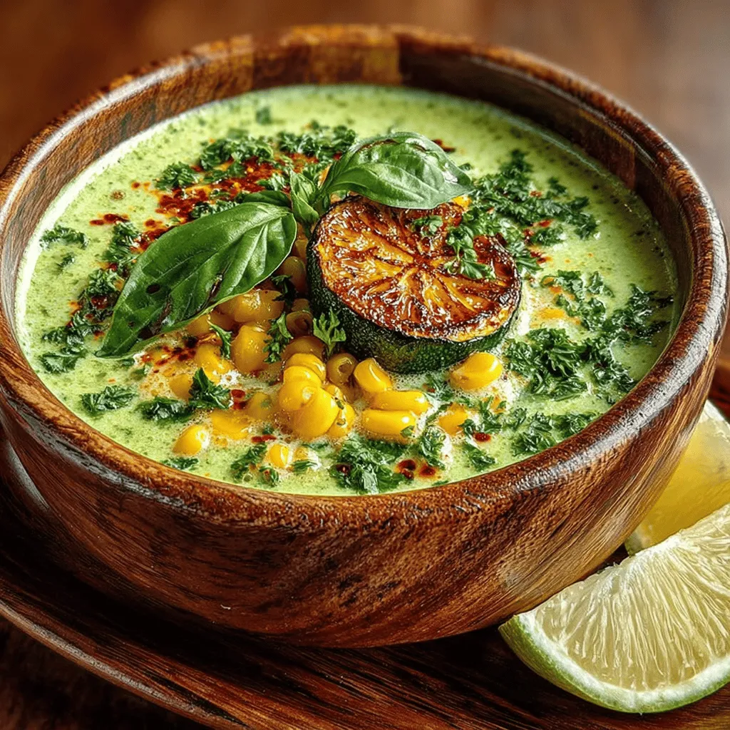 Creamy Summer Zucchini & Corn Soup: A Refreshing Delight