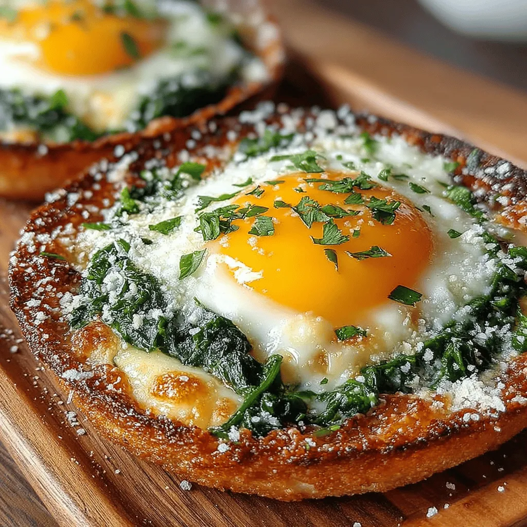 In the world of breakfast and brunch, finding a dish that is both nutritious and delicious can often feel like a challenge. The Cheesy Baked Egg and Spinach Nests are a perfect solution, offering a delightful blend of flavors and textures that can be enjoyed at any meal. This recipe is ideal for those busy mornings when you crave something hearty yet wholesome, as well as for leisurely weekend brunches where you want to impress guests with minimal effort. These nests not only serve as a beautiful centerpiece on your table but also pack a nutritional punch, making them a standout choice for any meal.