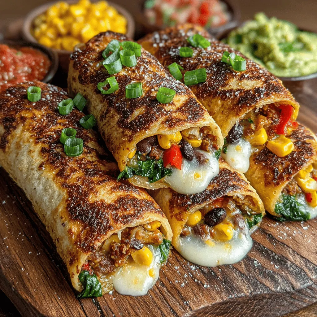 The Crunchy Veggie Delight Quesadilla Rolls are not just a meal; they are a vibrant celebration of flavors wrapped in a crispy tortilla shell. This dish provides a delightful way to incorporate a variety of vegetables into your diet while satisfying your cravings for something crunchy and cheesy. With a perfect balance of textures and tastes, these quesadilla rolls are sure to become a favorite in your household. In this article, we will walk you through a detailed exploration of this recipe, ensuring that you have all the information you need to create these delicious rolls in your own kitchen. We will cover everything from the ingredients and preparation techniques to the nutritional benefits and serving suggestions, allowing you to whip up this dish for yourself or your loved ones with ease.