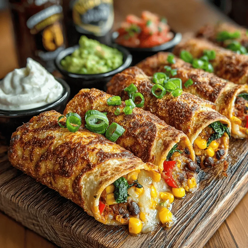 The Crunchy Veggie Delight Quesadilla Rolls are not just a meal; they are a vibrant celebration of flavors wrapped in a crispy tortilla shell. This dish provides a delightful way to incorporate a variety of vegetables into your diet while satisfying your cravings for something crunchy and cheesy. With a perfect balance of textures and tastes, these quesadilla rolls are sure to become a favorite in your household. In this article, we will walk you through a detailed exploration of this recipe, ensuring that you have all the information you need to create these delicious rolls in your own kitchen. We will cover everything from the ingredients and preparation techniques to the nutritional benefits and serving suggestions, allowing you to whip up this dish for yourself or your loved ones with ease.