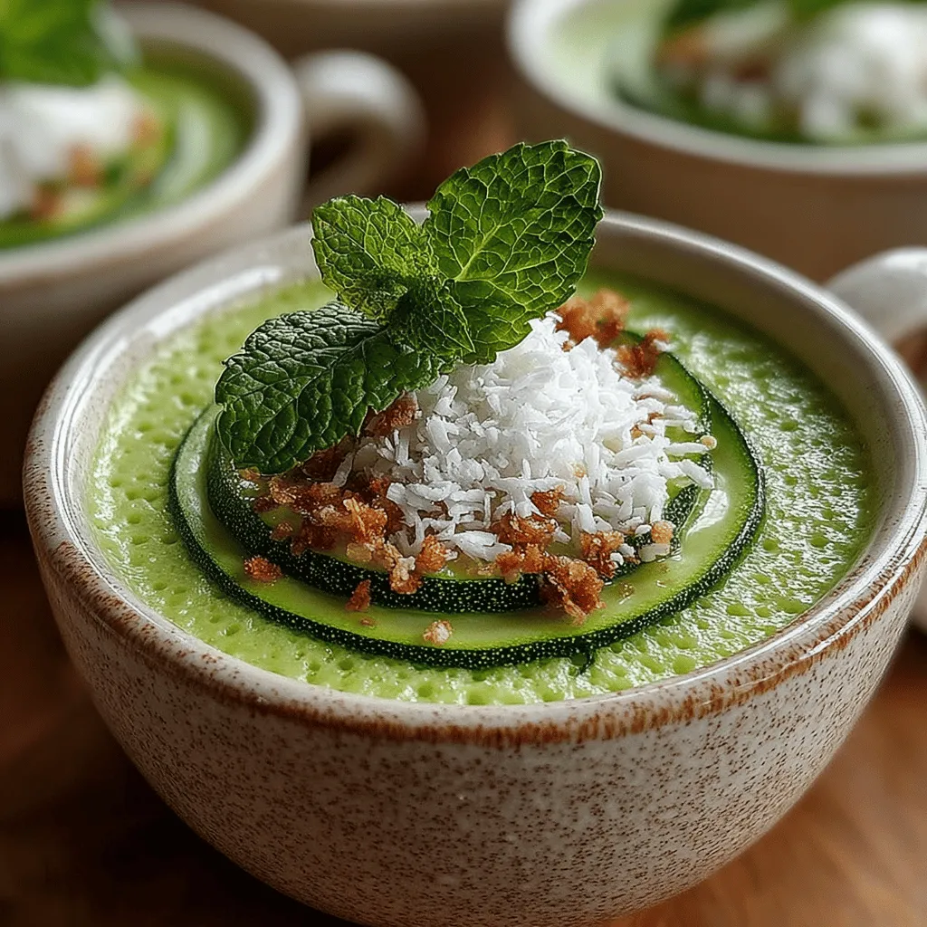 In the realm of innovative desserts, Zucchini Coconut Pudding Cups stand out as a delightful fusion of nutrition and indulgence. This creative dessert pairs the subtle earthiness of zucchini with the rich creaminess of coconut milk, resulting in a treat that is both satisfying and guilt-free. The trend of incorporating vegetables into sweet dishes has gained momentum in recent years, as health-conscious eaters seek ways to enjoy their favorite flavors while boosting their nutritional intake. Zucchini, often overlooked in the dessert department, adds moisture and a hint of sweetness, making it an ideal candidate for this unique pudding.