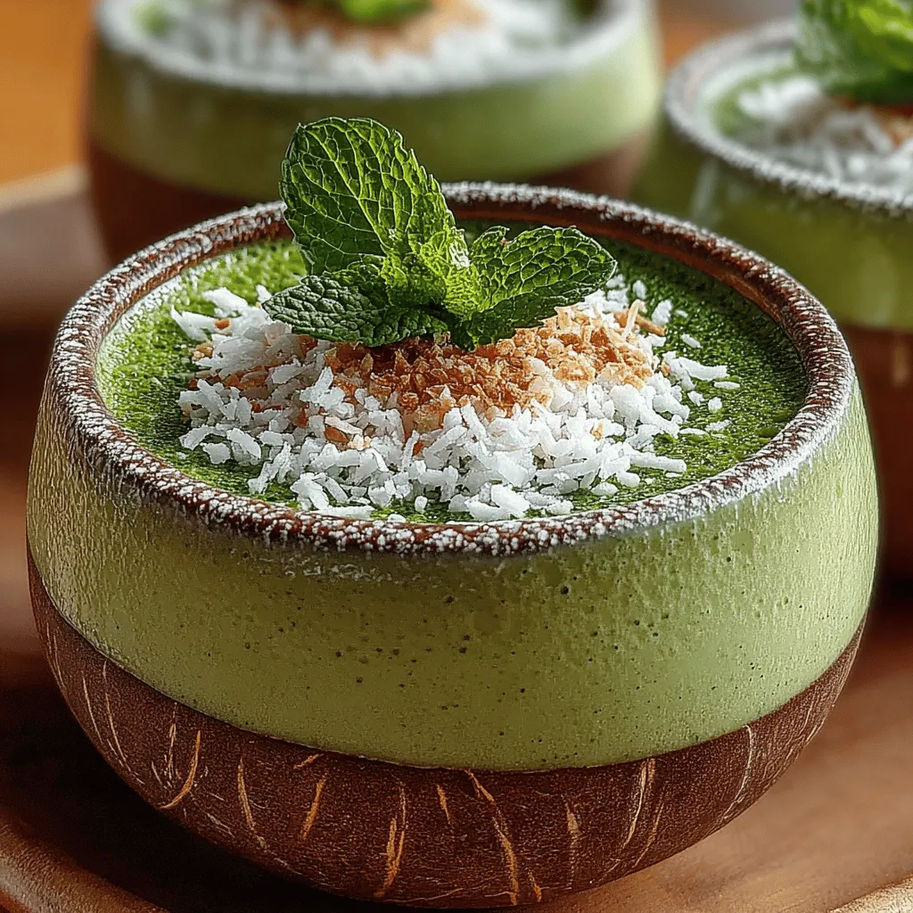 In the realm of innovative desserts, Zucchini Coconut Pudding Cups stand out as a delightful fusion of nutrition and indulgence. This creative dessert pairs the subtle earthiness of zucchini with the rich creaminess of coconut milk, resulting in a treat that is both satisfying and guilt-free. The trend of incorporating vegetables into sweet dishes has gained momentum in recent years, as health-conscious eaters seek ways to enjoy their favorite flavors while boosting their nutritional intake. Zucchini, often overlooked in the dessert department, adds moisture and a hint of sweetness, making it an ideal candidate for this unique pudding.