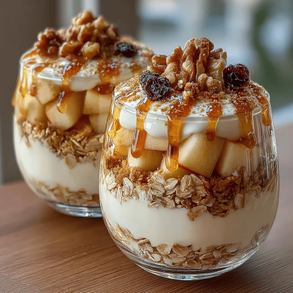 In today's fast-paced world, healthy snacking has become essential for maintaining energy levels and overall well-being. With the growing trend of yogurt cups, individuals are increasingly seeking nutritious options that are both convenient and satisfying. The Cinnamon Apple Oat Yogurt Cups recipe perfectly embodies this trend, offering a delightful combination of flavors and textures that cater to both taste buds and health-conscious choices.