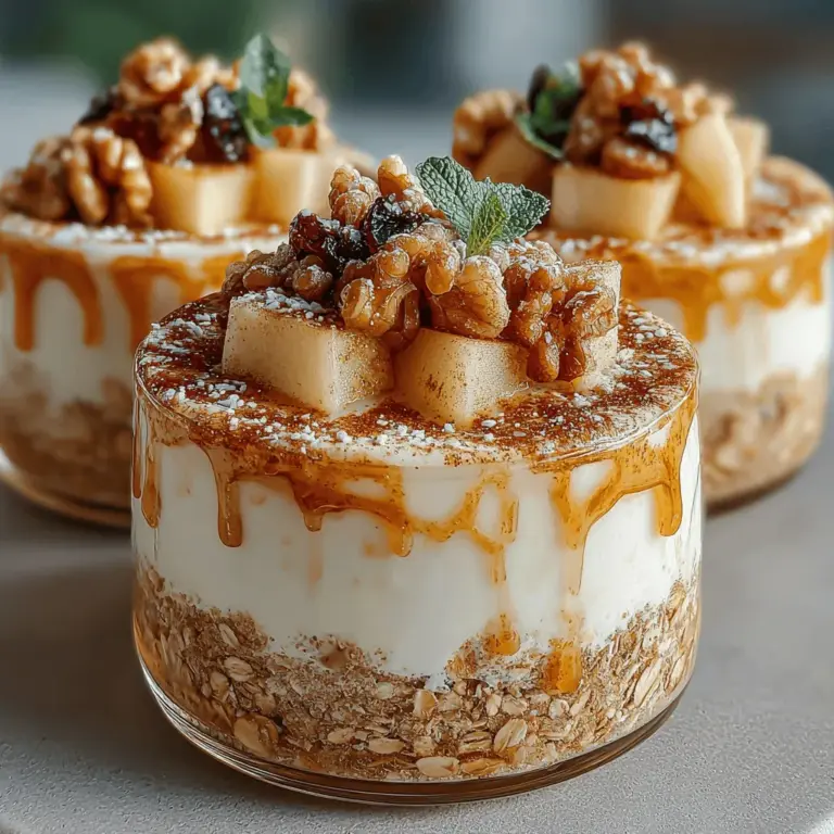 In today's fast-paced world, healthy snacking has become essential for maintaining energy levels and overall well-being. With the growing trend of yogurt cups, individuals are increasingly seeking nutritious options that are both convenient and satisfying. The Cinnamon Apple Oat Yogurt Cups recipe perfectly embodies this trend, offering a delightful combination of flavors and textures that cater to both taste buds and health-conscious choices.