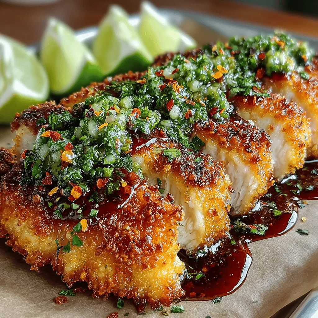 The magic of Zesty Baked Chili Lime Chicken Tenders lies in their vibrant flavor profile. The marriage of zesty lime and spicy chili creates an exciting taste experience that is both refreshing and invigorating. Each bite offers a delightful kick, balanced by a subtle sweetness from honey that keeps you coming back for more. This dish is not just about flavor; it also caters to the growing demand for healthier alternatives to fried foods. By baking rather than frying, you maintain the crispy texture while significantly reducing the calorie count and unhealthy fats typically associated with traditional chicken tenders.