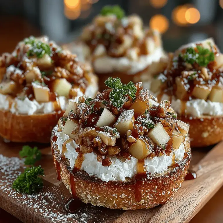 Cinnamon Apple Bagel Bites are a delightful fusion of flavors and textures, merging the warm, comforting notes of cinnamon and sweet apples with the crispy crunch of toasted mini bagels. This innovative treat is perfect for a variety of occasions—whether you're looking for a quick breakfast option, a satisfying snack to enjoy during the afternoon, or a unique dessert to impress your guests. With a few simple ingredients, you can create a dish that is not only delicious but also easy to prepare. In this article, we will guide you through each step of the recipe, uncover the health benefits of the ingredients, and provide tips to ensure your bagel bites turn out perfectly every time.