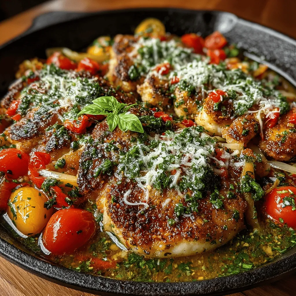 Neapolitan Chicken Skillet Recipe