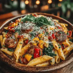 When it comes to slow cooking, timing and temperature are paramount. For this Cozy Autumn Crockpot Chicken Sausage Pasta, you’ll want to cook the dish on low for 6-8 hours or on high for 3-4 hours. The choice between low and high cooking settings can significantly affect the final outcome.