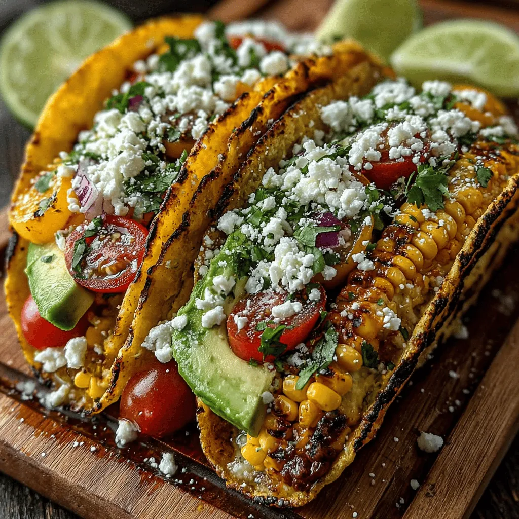 Fresh ingredients make all the difference when it comes to the flavor and nutritional value of mini grilled corn and avocado tacos. Each component contributes a unique taste and texture, which is essential for achieving the perfect balance in this dish. Here’s a closer look at the star ingredients and supporting components that come together to create this culinary delight.