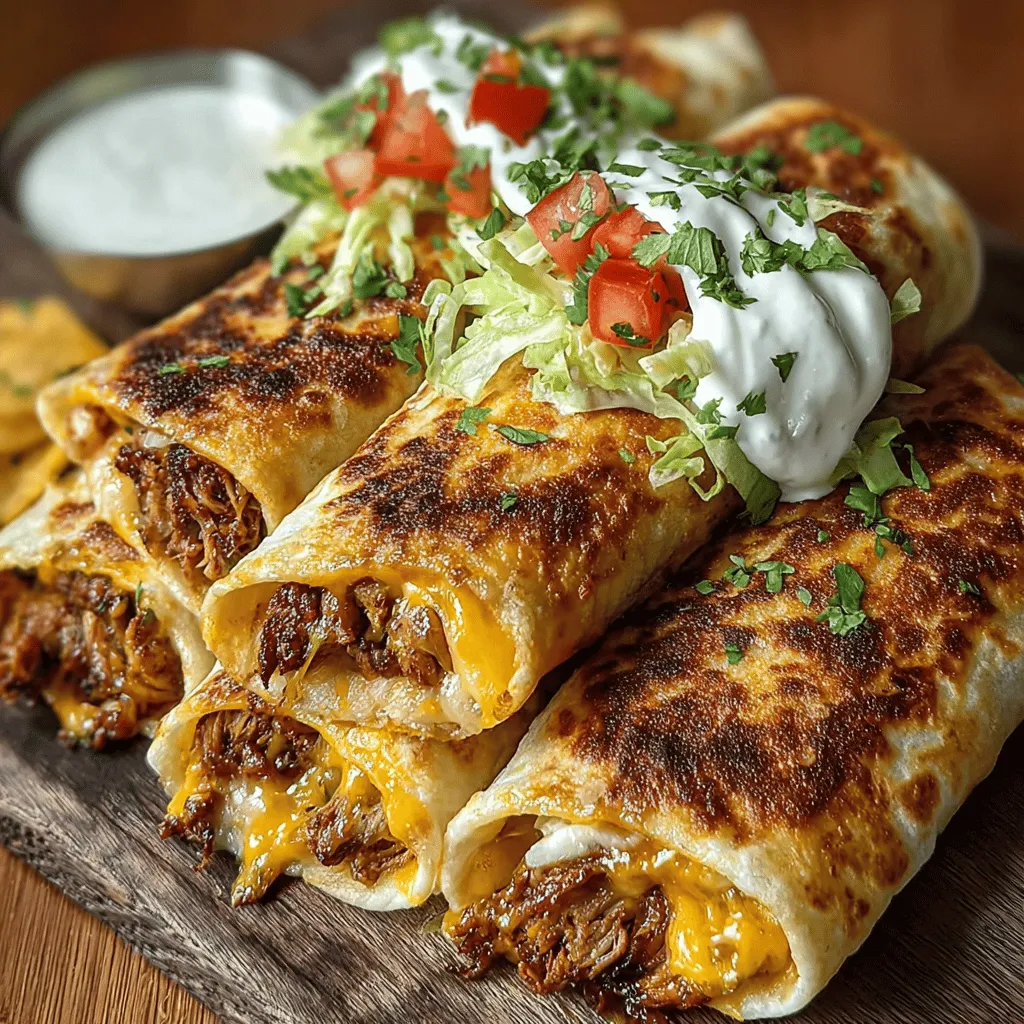 If you're looking for a fun and flavorful dish that can effortlessly elevate your gatherings, parties, or even a cozy family meal, look no further than Mini Chicken Ranch Wrap Dippers. This recipe combines the comforting flavors of shredded chicken, zesty ranch dressing, and fresh vegetables all wrapped up in a soft tortilla, making it a crowd-pleaser that appeals to both kids and adults alike. The beauty of these mini wraps lies not only in their taste but also in their presentation; they are easy to serve and even easier to eat, making them perfect for dipping into a variety of sauces.