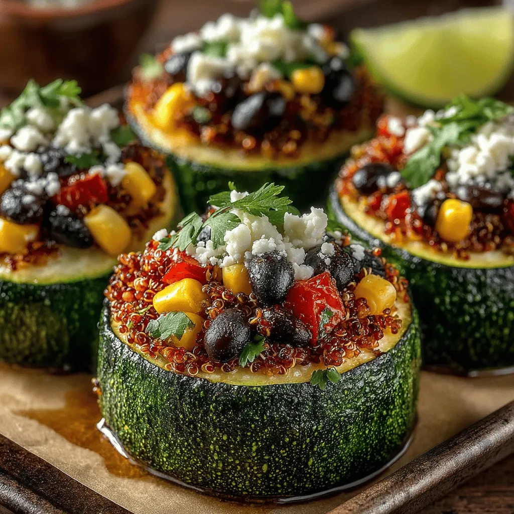 In today's health-conscious world, finding delicious yet nutritious meals can be a challenge. Enter Mini Quinoa Stuffed Zucchini Rings, a dish that perfectly marries flavor with nutrition. This vibrant and appealing recipe showcases zucchini as a versatile vegetable, while quinoa serves as a powerful superfood, making it an ideal choice for vegetarians and health enthusiasts alike. Whether you're looking for a light appetizer, a side dish, or a main course, these stuffed zucchini rings promise to satisfy your cravings without compromising on health.