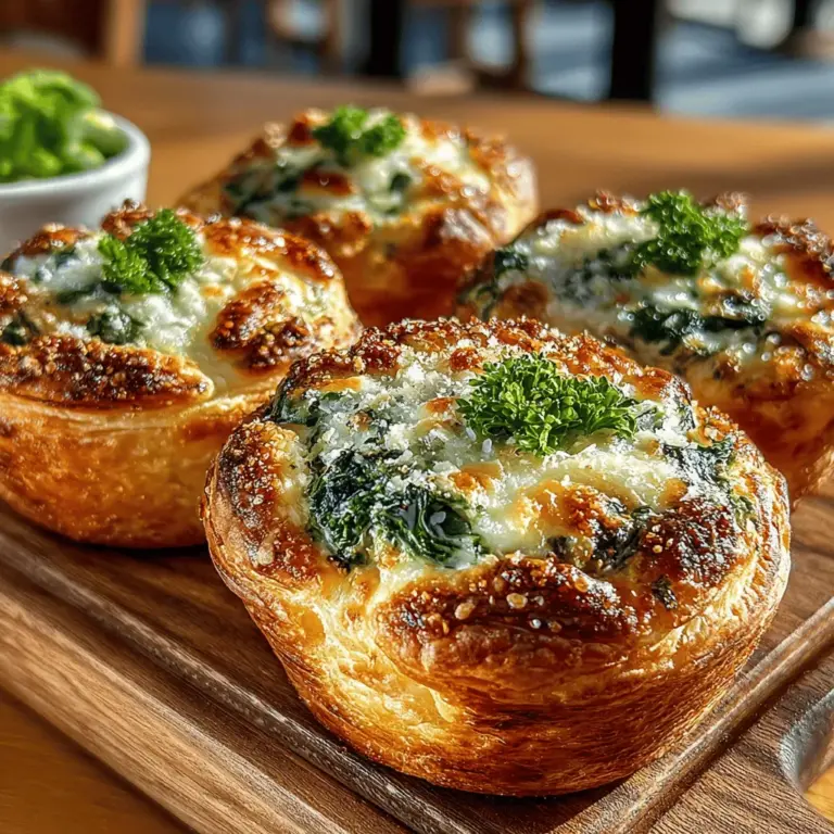 To create these mouthwatering Mini Spinach Artichoke Puff Melts, you will need a selection of fresh and flavorful ingredients. Each component plays a crucial role in achieving the dish's delightful taste and texture. Here's a closer look at the key ingredients: