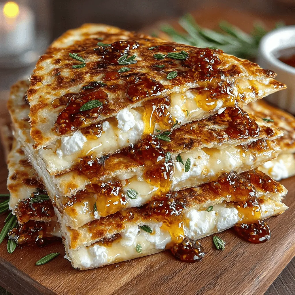 In recent years, quesadillas have evolved from a simple Mexican staple into a canvas for culinary creativity. Home cooks and chefs alike are exploring unique flavor combinations that elevate this traditional dish beyond its conventional cheese-and-tortilla roots. Among these inventive ideas is the Sweet & Savory Fig Jam Quesadilla, a delightful fusion that marries the rich sweetness of fig jam with the savory creaminess of cheese. This recipe not only tantalizes the taste buds but also showcases the versatility of quesadillas, making them suitable for various occasions—whether as a quick snack, an impressive appetizer for gatherings, or even a light meal.