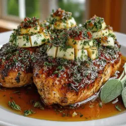 As the leaves turn golden and the crisp air sets in, the flavors of fall beckon us to indulge in comforting meals that warm both the heart and the home. Among these, slow-cooked dishes stand out for their ability to meld flavors over time, creating a harmony that is both satisfying and memorable. One such dish is Crockpot Apple Chicken with Sage—a delightful combination of tender chicken and sweet apples, enhanced by the aromatic allure of sage and thyme. This dish not only encapsulates the essence of autumn but also offers a convenient way to enjoy a wholesome meal amidst our busy lifestyles.
